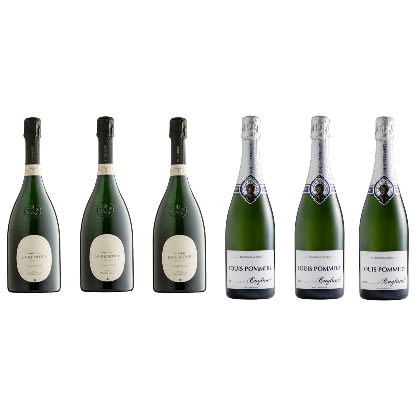 Taittinger UK + Louis Pommery England NV | Curated Case Collection