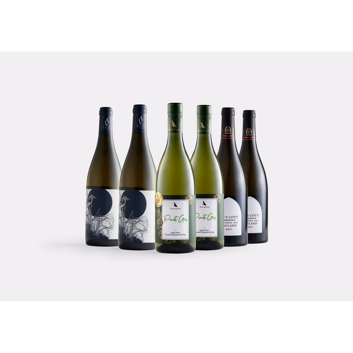 White wine case and Glasses bundle