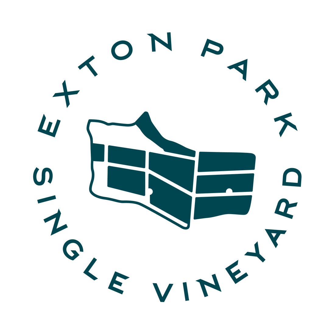 Corinne Seely (Wine Director) and Fred Langdale (Vineyard Director) Exton Park