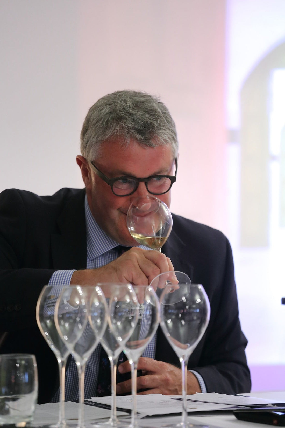 Champagne Pol Roger wine tasting with James Simpson, M.A. (Cantab), M.W. and MD Pol Roger Ltd
