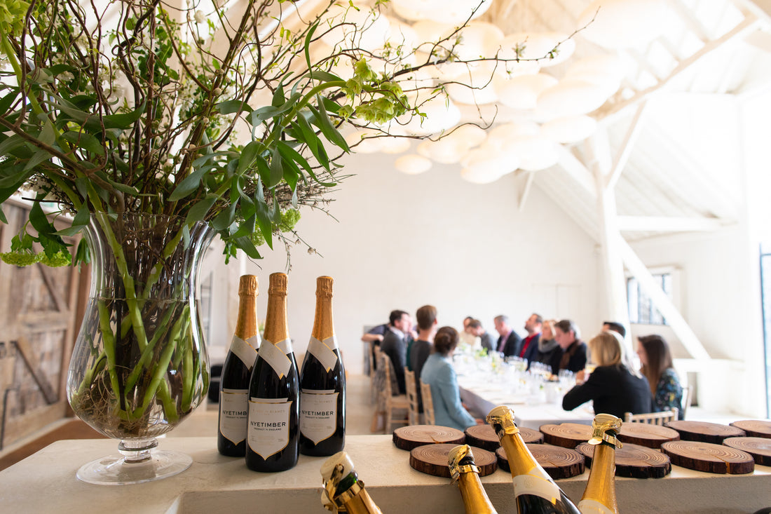 Fine dining and wine tasting with Nyetimber
