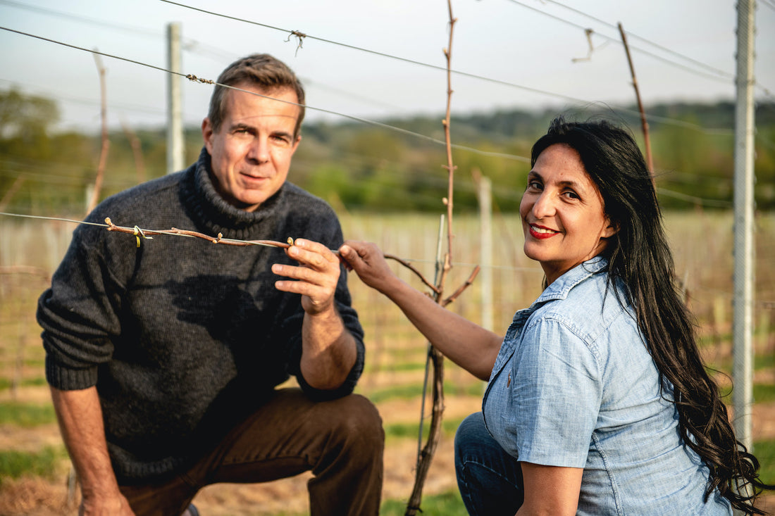 Oastbrook Wine tasting with Nick and America Brewer