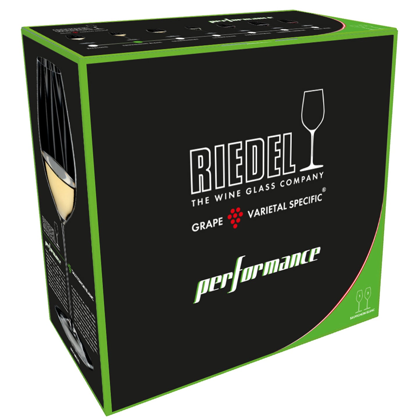 Beacon Down Bacchus  + Riedel Performance Sauvignon Blanc Wine Glass set of 2