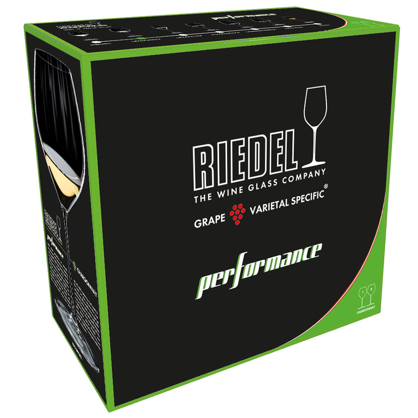 Chardonnay wine case and Glasses bundle