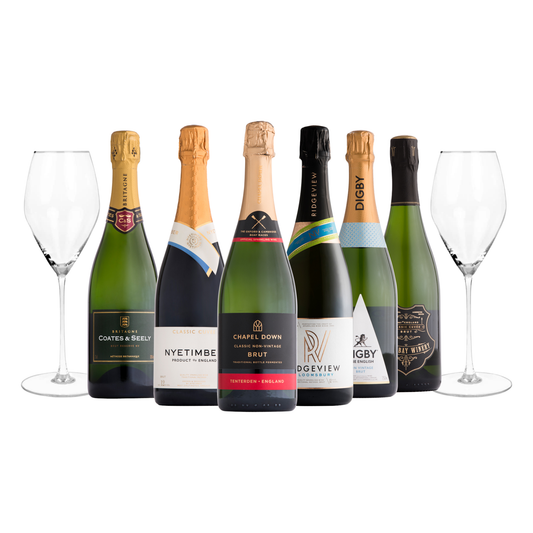 Classic Cuvée and Champagne Glasses Bundle