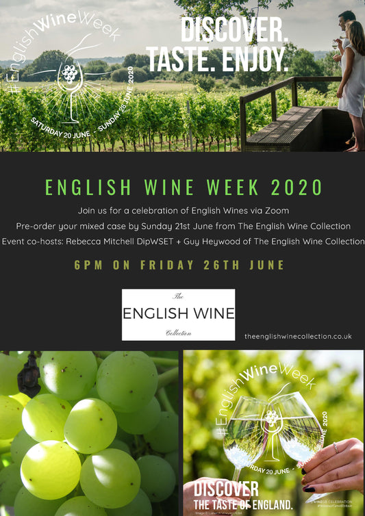 English Wine Week Online Tasting Event 2020 Wine Case