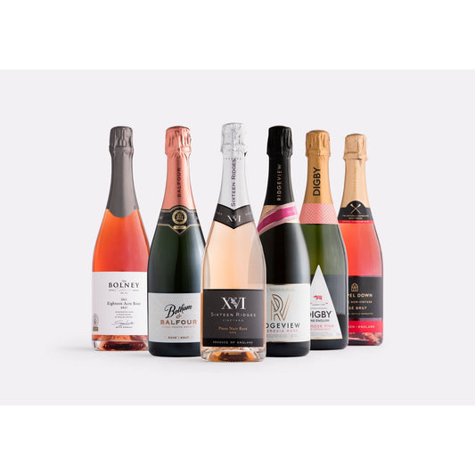Mixed Sparkling Rosé Case  | Curated Case Collection