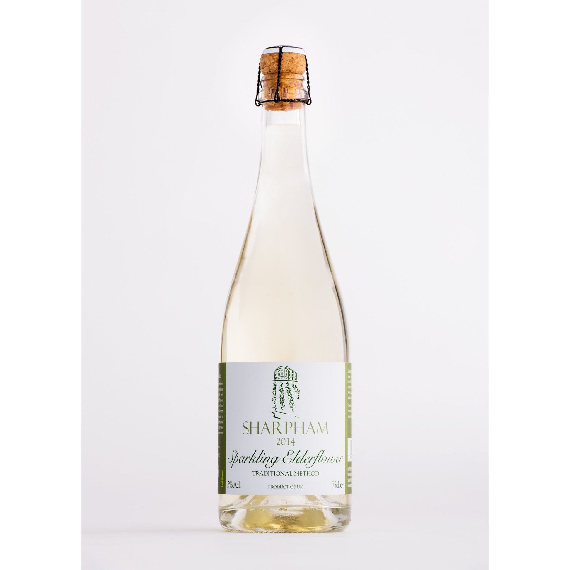 Sharpham Sparkling Elderflower English Sparkling Wine The English Wine Collection