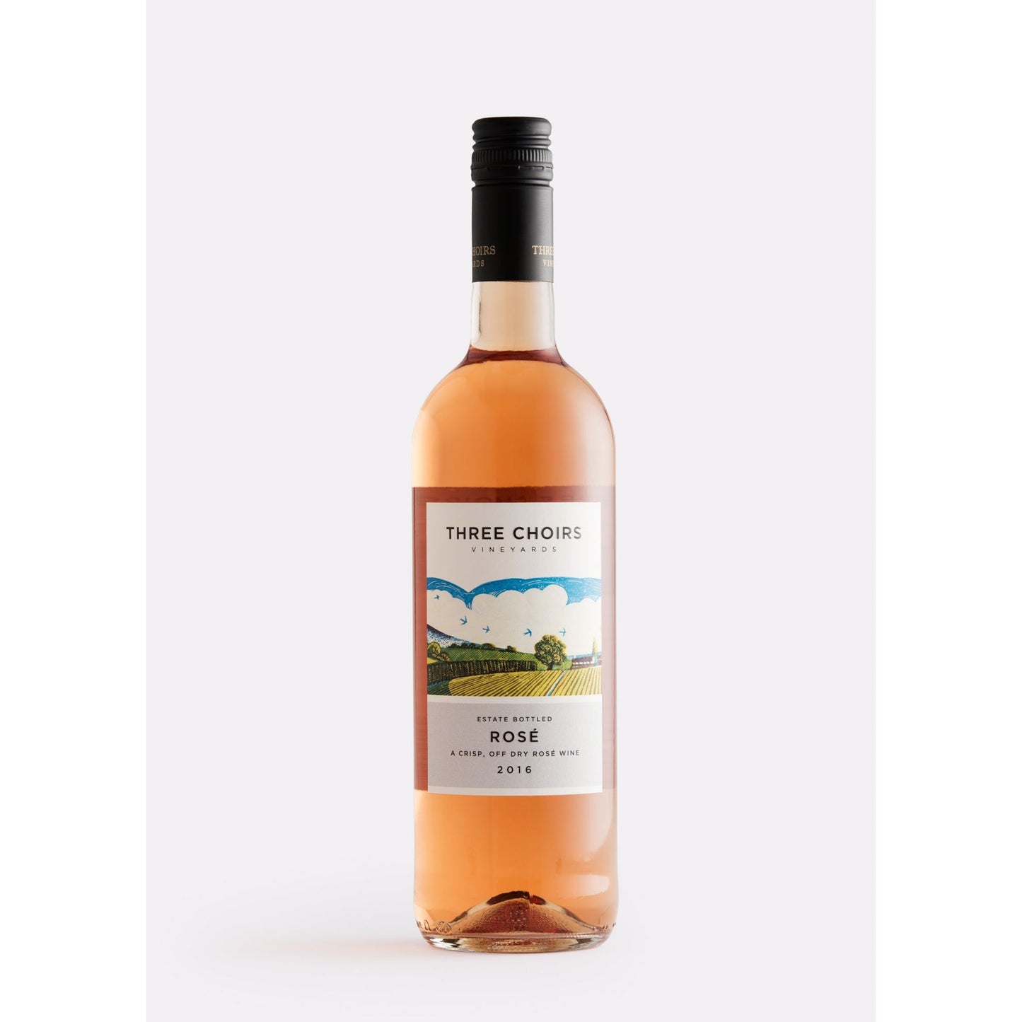 Three Choirs Rosé wine The English Wine Collection