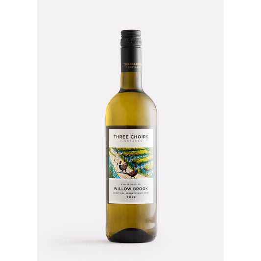 Three choirs willow brook english white wine