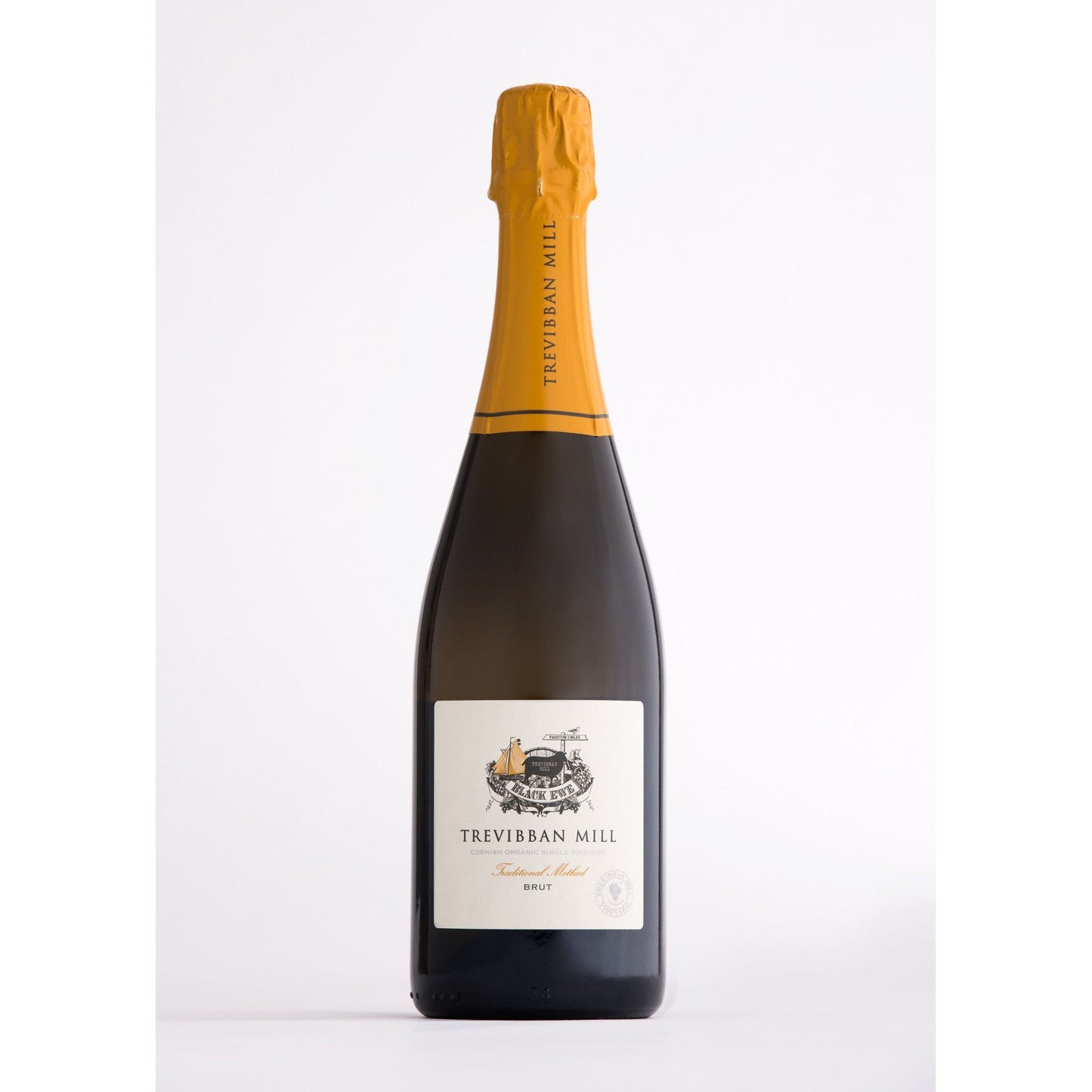 Trevibban Mill Sparkling White Brut English Sparkling Wine from the English Wine Collection